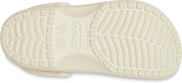 Bone Color Crokcs Unisex Adult Classic Clog - Image 3